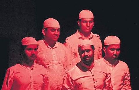 A picture from the Final Solutions show