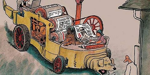 A sketch by Klaus Pitter