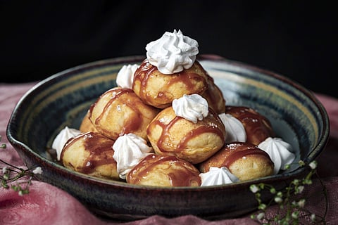 Cinnamon Pancakes at Sly Granny