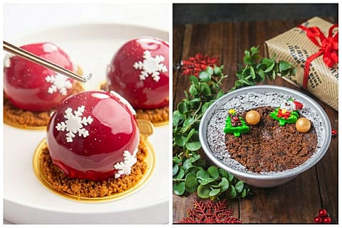 Christmas Bauble and Plum Pudding