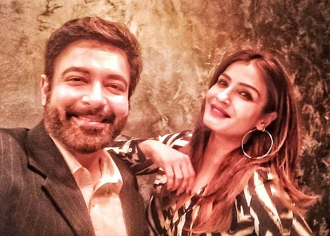 Vivek Madan and Raveena Tandon