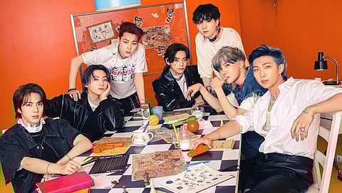 All seven members of BTS were on an official break so that they could rest, recharge and spend time with their families following their busy schedules