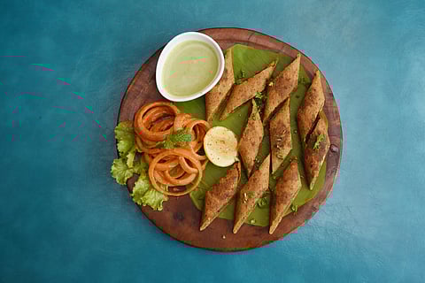 Channa Ki Seekh platter