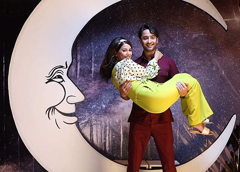 Hina Khan and Shaheer Sheikh in Mohabbat Hai