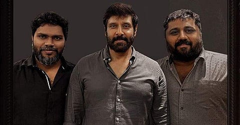 Pa Ranjith with Vikram