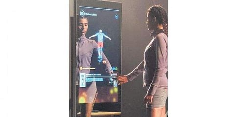 The Portl smart mirror