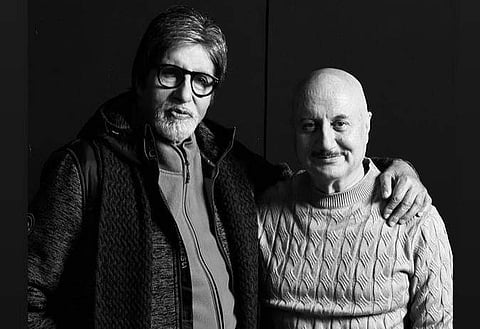 Sooraj Barjatya’s Uunchai marks the reunion of Amitabh Bachchan with Anupam Kher