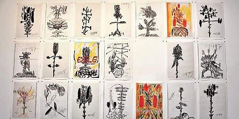 Prints of sketches by Dadoune