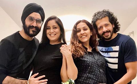 Harshdeep Kaur shared a picture of the squad on Instagram