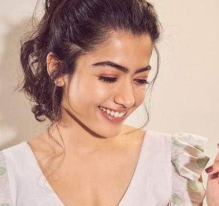 Rashmika Mandanna in a candid shoot