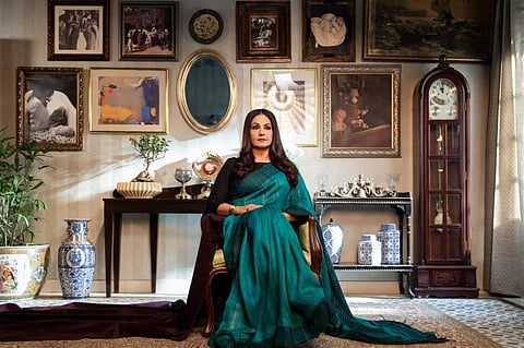 A still from Bombay Begums featuring Pooja Bhatt