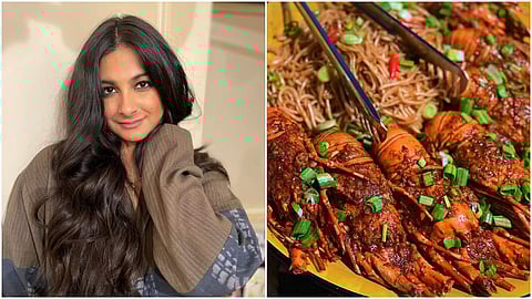 Rhea's lobster garlic noodles has some A-lister fans