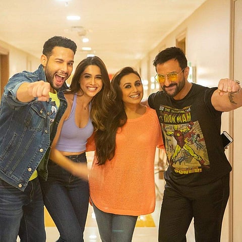 Siddhant Chaturvedi, Sharvari Wagh, Rani Mukherjee and Saif Ali Khan