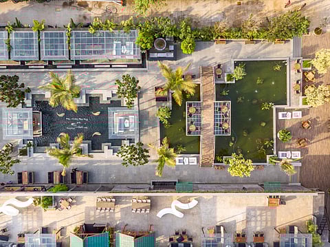 Aerial view of Ironhill