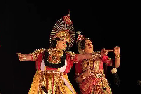 Yakshagana performance by Idagunji Mahaganapati Yakshagana Mandali