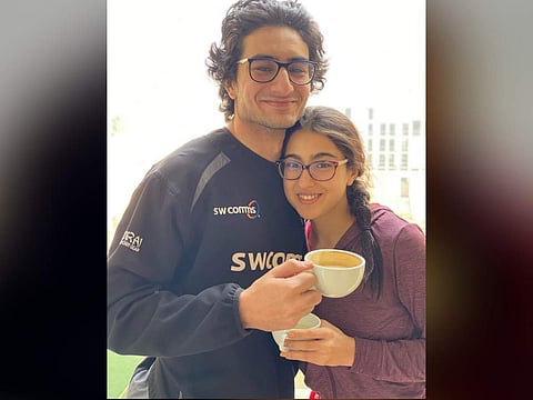 Sara Ali Khan with Ibrahim Ali Khan