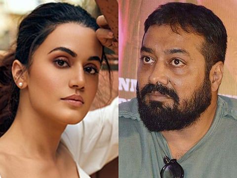 Taapsee Pannu and Anurag Kashyap