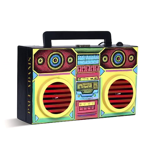 Boombox Briefcase by Paul Adams