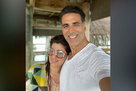 Twinkle Khanna said Akshay Kumar was well and back at home. Courtesy: Instagram/Akshay Kumar