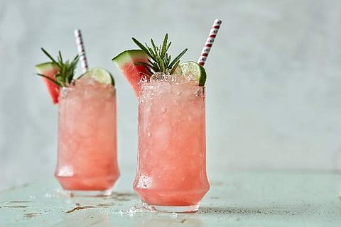 Refreshing cocktails