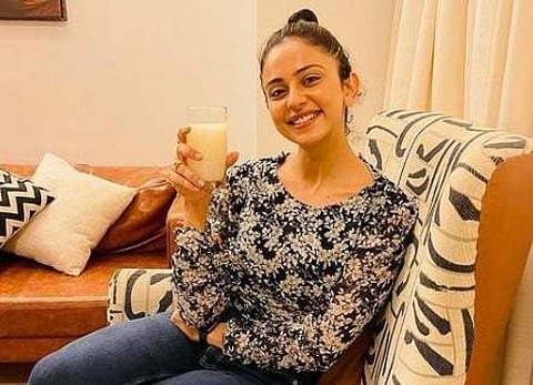 Rakul Preet Singh reveals that she resorts to barley water, which not only helps her stay cool during the scorching months but also has its numerous health benefits