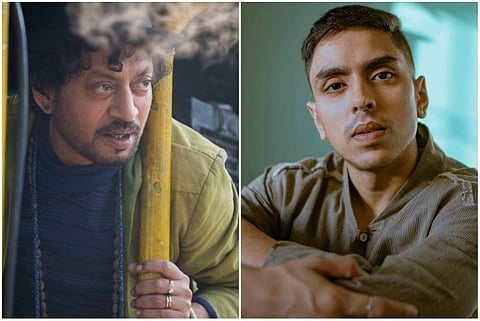 Actor Adarsh Gourav (R) downplays all comparison certain sections of fans and the media have drawn between him and the late Irrfan Khan.