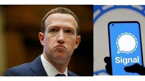 Does Zuckerberg use Signal?