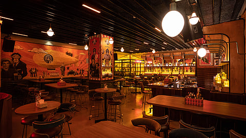 Interiors of Monkey Bar, Chennai