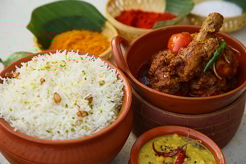 Poila Baisakh spread at JW Marriot, Kolkata