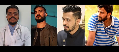 Chinmay, Arbaaz, Sarthak and Ankit