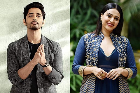 Siddharth (left) and Swara Bhasker (right)