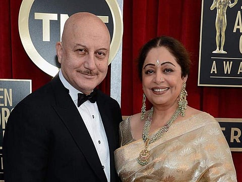 Anupam kher and Kirron Kher