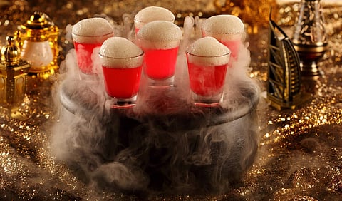 Bollywood style Gin cocktails