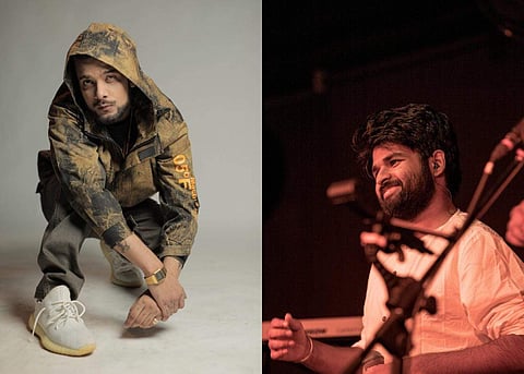 Musicians Ikka Singh and Krishna Tejasvi