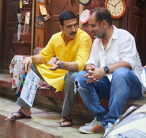 Akshay Kumar with Aanand L Rai