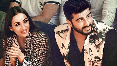 Arjun Kapoor with his girlfriend Malaika Arora