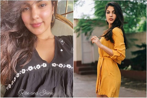 Rhea Chakraborty took to Instagram stories on Tuesday morning to share a selfie with a message of hope.