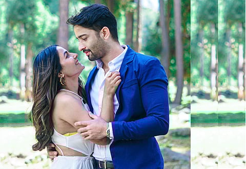 Hina Khan and Shaheer Sheikh in Baarish Ban Jana