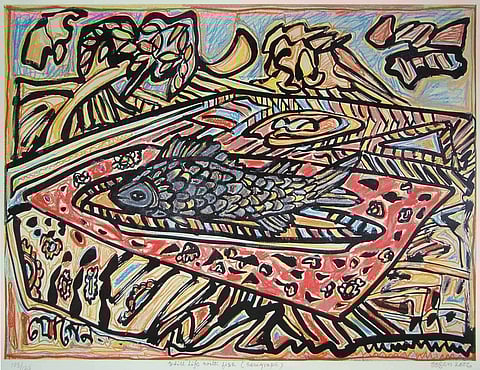 Jogen Chowdhury's art