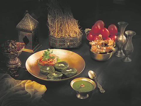 Palak aur anjeer ki tikki