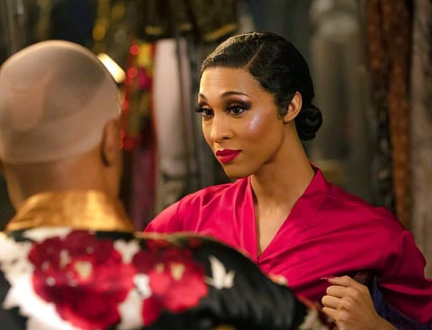 A still from Pose featuring Mj Rodriguez as Blanca. Rodriguez has been nominated for an Emmy Award for outstanding leading actress in a drama series. (Image courtesy: Eric Liebowitz/FX via AP)