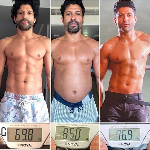 Farhan Akhtar's physical transformation for Toofaan