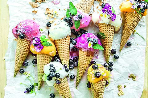 Is eating ice cream healthy?