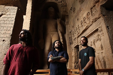 Midhaven: Aditya Mohanan (Left) Karan Kaul (Center), Aviraj Kumar(Right)