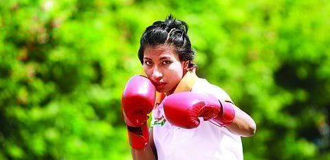 Lovlina is the first woman athlete from Assam to represent the state in the Olympics