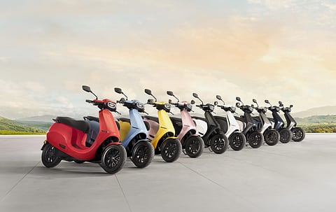 Ola's new electric scooter, Ola S1