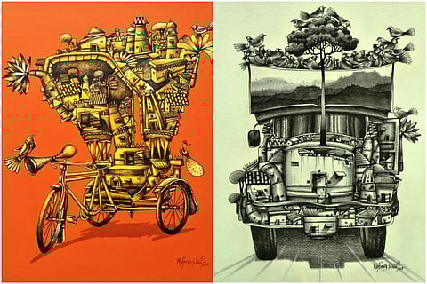Works by Manjunath Wali