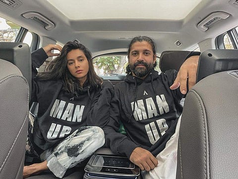 Farhan Akhtar with Shibani Dandekar