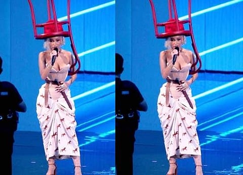 MTV VMAs 2021: Doja Cat's 'chair hat' look goes viral