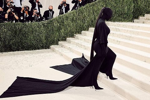 Kim Kardashian at Met Gala 2021